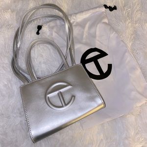 Telfar mini shopping Tote—Authentic comes with Dustbag